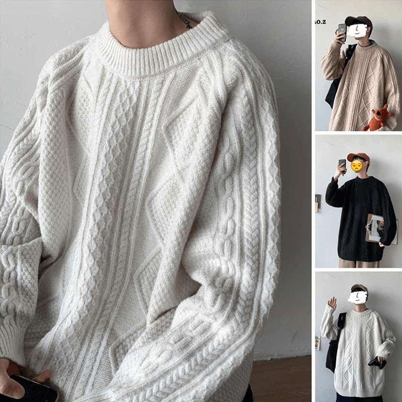 Sweater Boy Loose All Match Lazy Wind Sweater