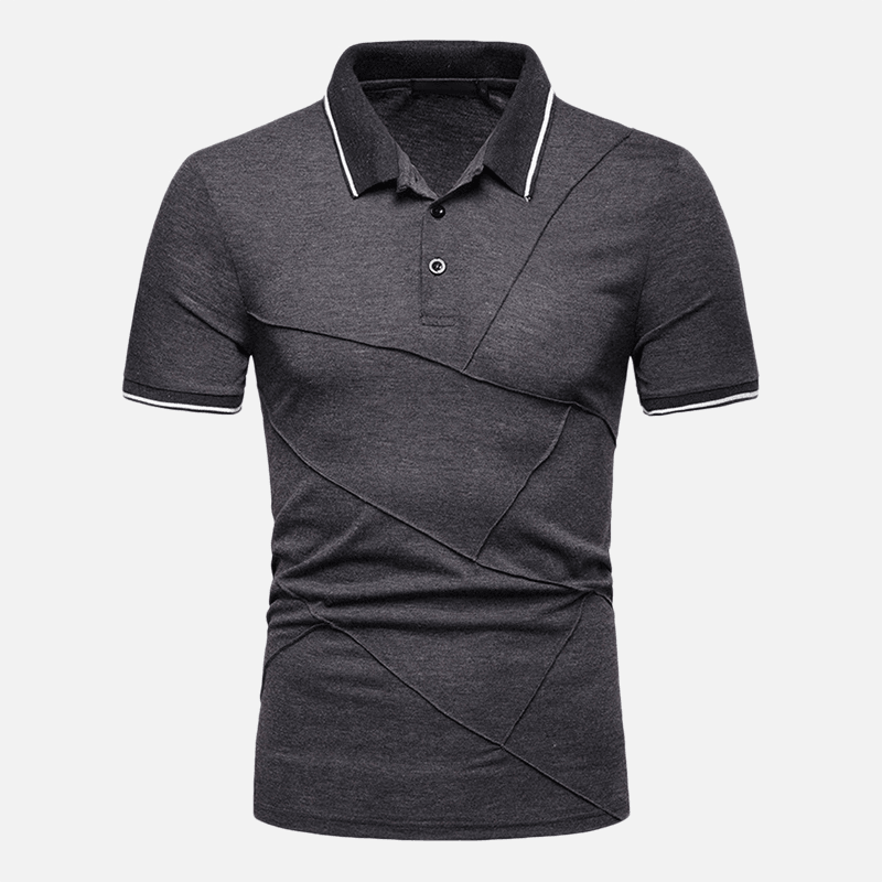 Mens Classic Stylish Casual Business Golf Shirts - MRSLM