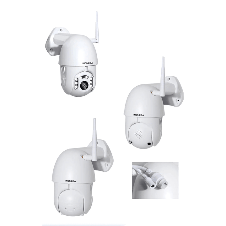 INQMEGA PTZ381 HD 1080P PTZ 360 ¬∞ Panoranic Waterproof IP Camera IR Night Version Two-Way Audio