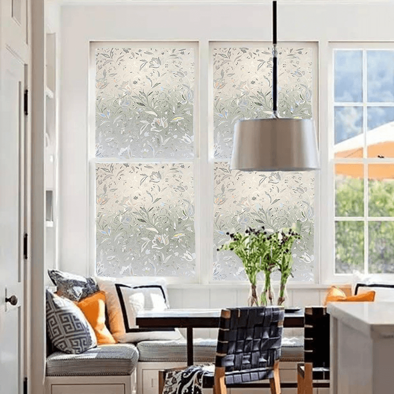 45*200Cm Home Room Bathroom Window Film Door Privacy Sticker PVC Frosted Removable