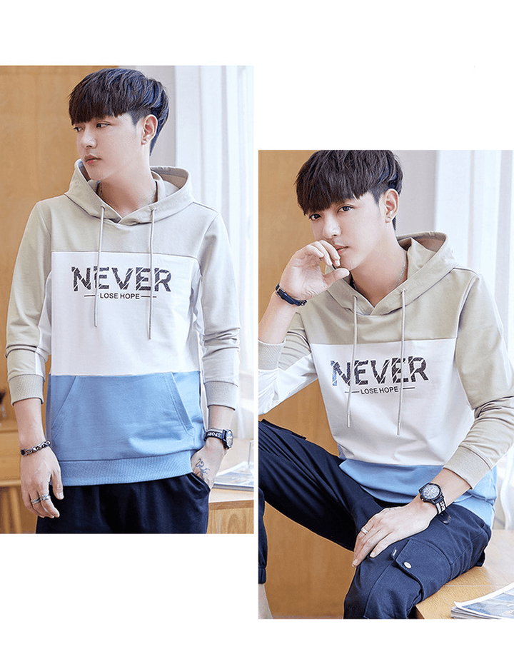 Loose Hooded Sweater Trendy Men'S Upper Clothes Jacket