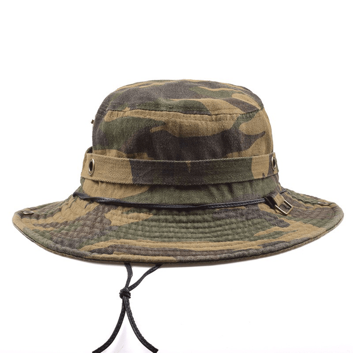 Unisex Foldable Cotton Washed Bucket Hat