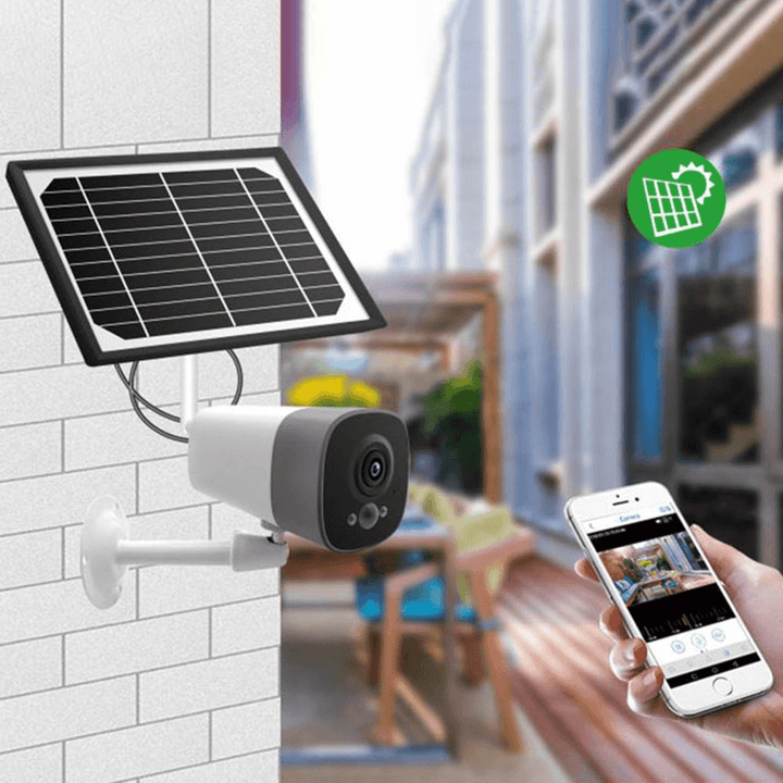 Xiaovv DC05F HD 1080P Battery Solar Power Camera AP Hot Spot Outdoor Wireless Waterproof Security IP Camera