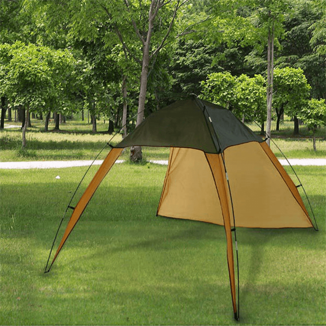 Outdoor Canopy Lightweight Tent Windshield Shade Large Awning for Camping Picnic Beach