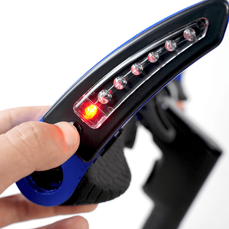 BIKIGHT Scooter Handlebar with Turn Signal Light Non-Slip Adjustable Handle Grip 2 Modes Usn/Solar Rechargeable Safe Indicators for M365 / Pro Ninebot Scooter