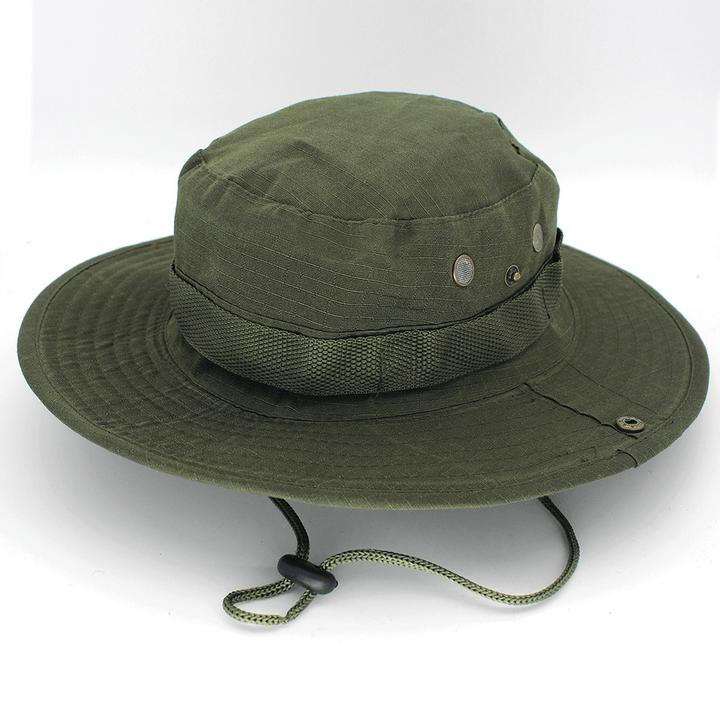 Leisure Jungle round Hat Mountaineering Fishing Camouflage Penny Hat