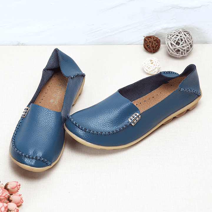 US Size 5-13 Women Flat Shoes Casual Comfortable Outdoor Slip on Loafers