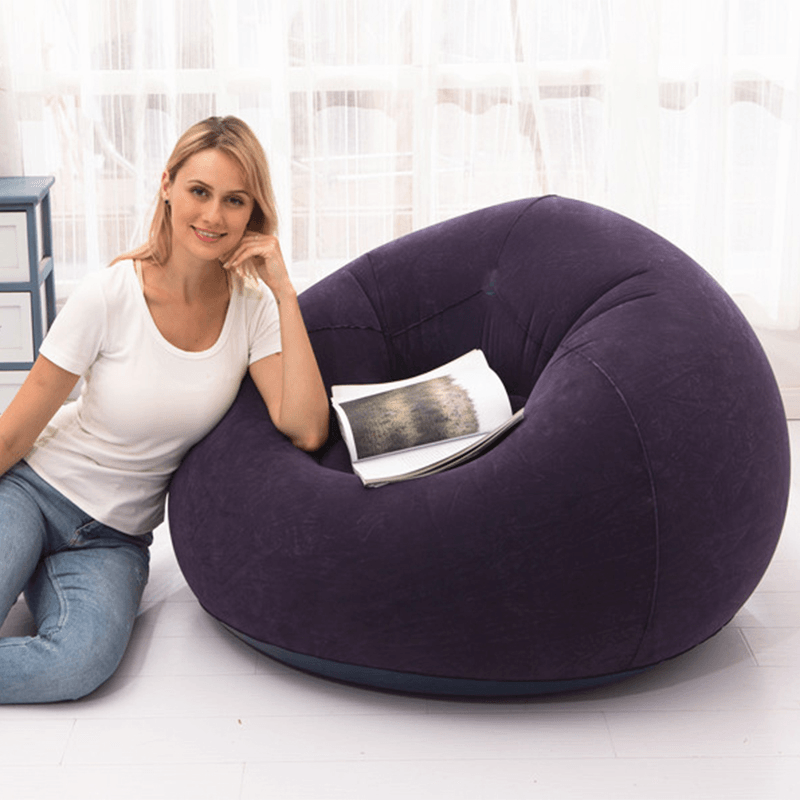 Large Pouf Lazy Sofas Lounger Couch Living Room Furniture Beanbag Tatami