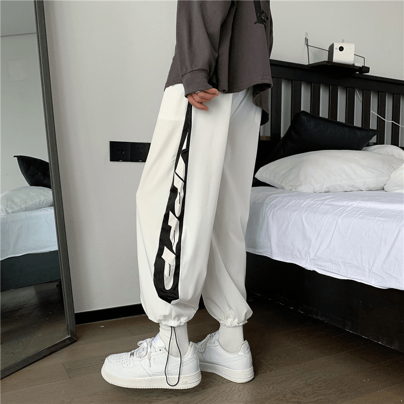 Autumn Cropped Trousers Men'S Fashion Brand Trousers