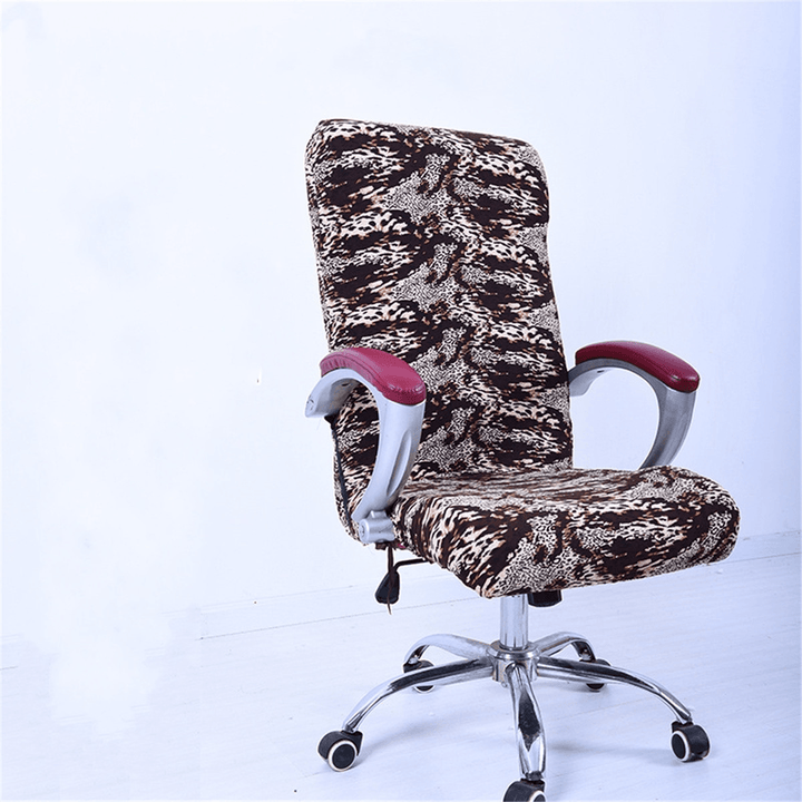 Spandex Office Computer Chair Covers Stretchable Rotate Swivel Chair Seat for Office Home