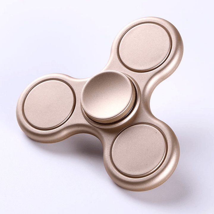 Fidget Spinner Mini Child Nano Bearing Triangle Fingertip Spinner Torqbar Brass