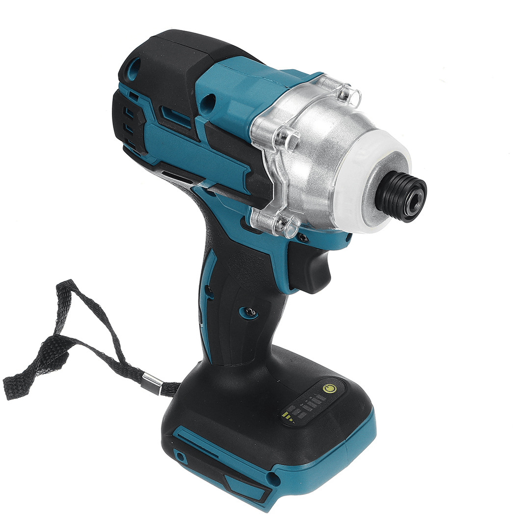 18V Cordless Brushless Impact Electric Screwdriver Stepless Speed Rechargable Wrench Driver Adapted to Makita Battery