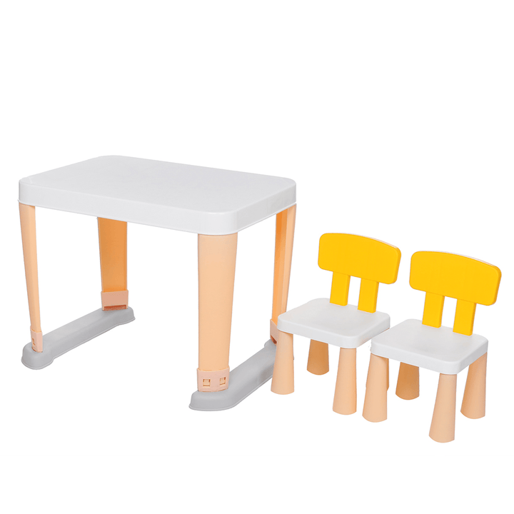 Children Desk and Chair Set Multifunctional Student Adjustable Study Table Kids Writing Desk Combination Stationery Supplies