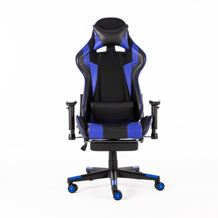 Racing Style Ergonomic High-Back Computer Gaming Chair 90¬∞-180¬∞ Reclining Internet Cafe Seat Household Folding Armchair with Footrest Office