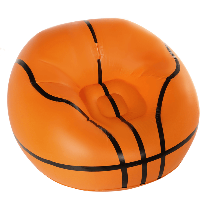 Comfortable Lazy Sofas Basketball Football Inflatable Sofa Chair Gaming Lounger Bean Bag Home Travel Tatami Living Room - MRSLM