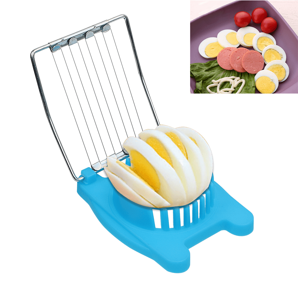 1PC Stainless Steel Cut Egg Slicer Sectioner Cutter Mold Multifunction Eggs Splitter Cutter Kitchen Tools Egg Tool