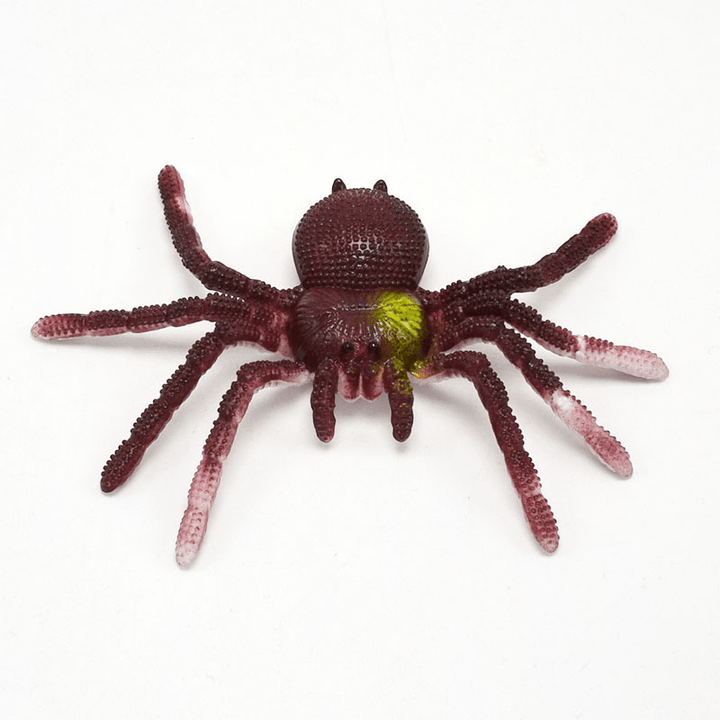 Color Soft Rubber Spider TPR Big Insect Model