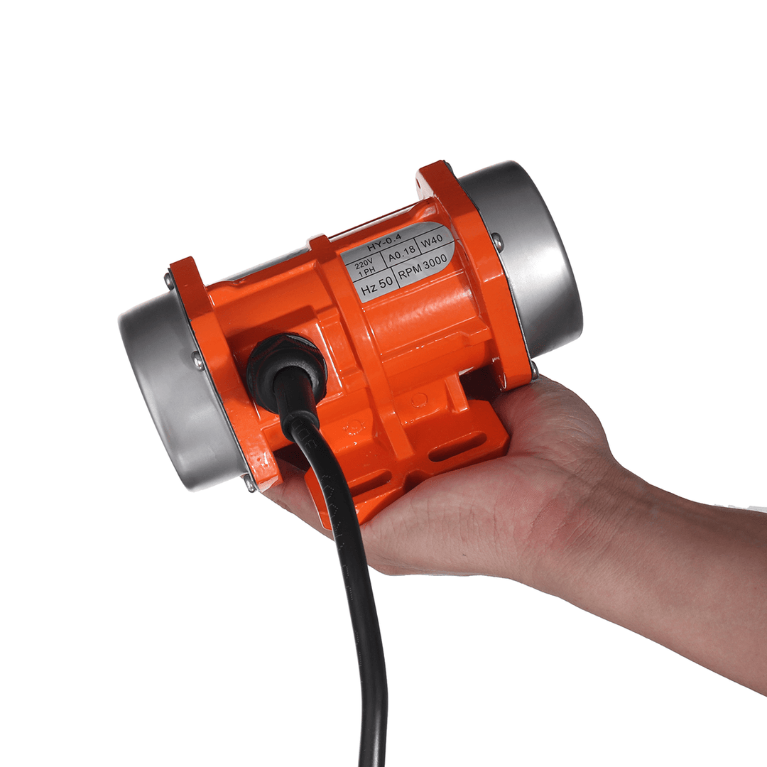 20/40/60W Concrete Vibrator Vibration Motor 220V 3000Rpm Single Phase Aluminum Alloy for Shaker Table Vibrating