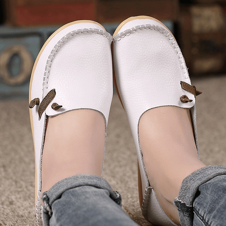 US Size 5-11 Shoes Women Flats Comfortable Casual Outdoor Breathable Slip on Flats Loafers Shoes