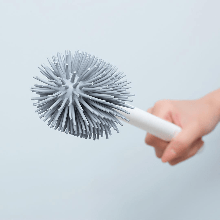 Xiaomi YB-05 Upright Storage Toilet Brush Cleaning Brush High TPR Soft Rubber PP Plastic Brush for Bathroom Toilet Floor from Xiaomi Youpin