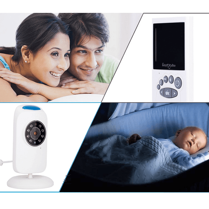 2.4 Inch Wireless Baby Monitor Wifi Camera Infrared Night Vision Two-Way Talk Radio Baby Sleeping Monitor Video Camera