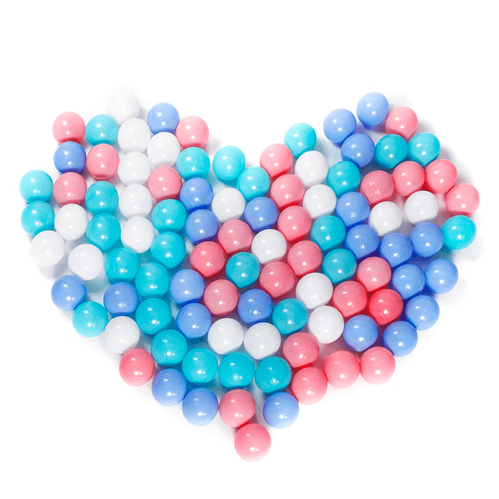 100Pcs/Lot Eco-Friendly Colorful Macarons Ball Pits Soft Plastic Ocean Ball Water Ocean Wave Ball Toys for Children Kid Baby