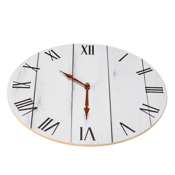 11 Inch DIY Wooden Wall Clock Diameter 28CM round Room Home Bar Office Decor