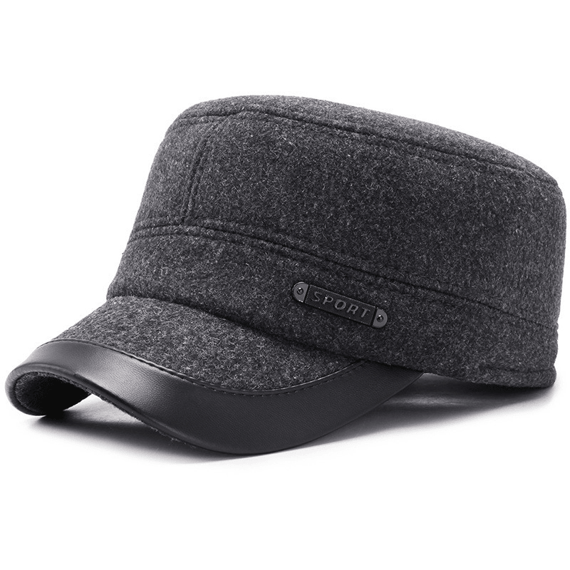 Middle-Aged and Elderly Hat Men'S Winter