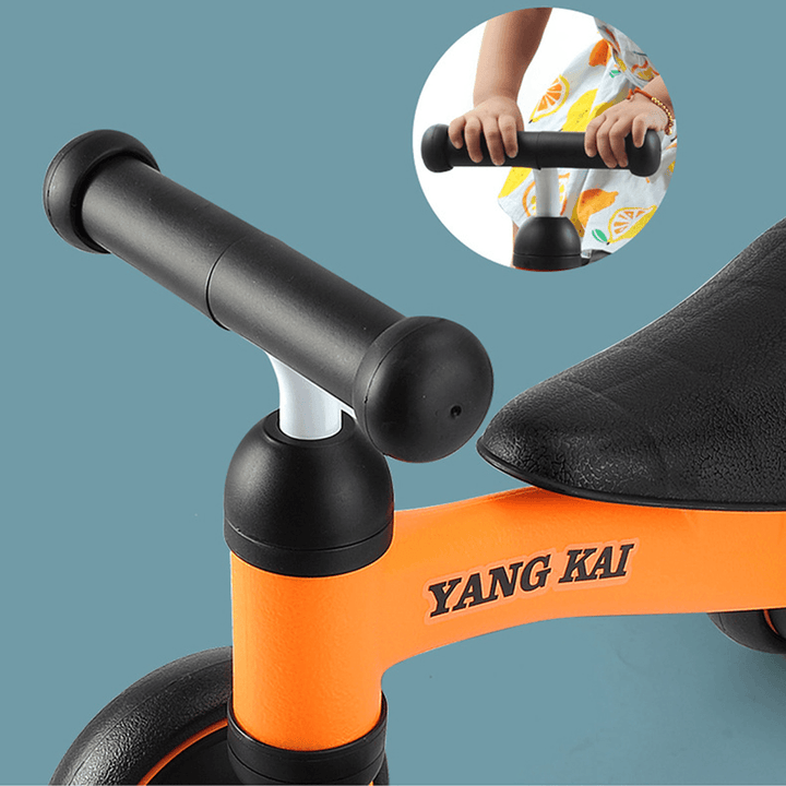 4 Wheels Kids Toddler No Pedal Bike Tricycle Bicycle Beginner Training Balance Bike Outdoor Cycling