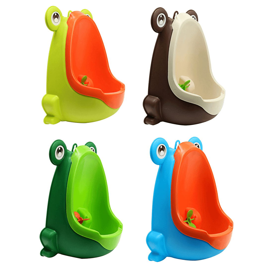 Fashion Frog Boy Baby Toilet Training Children Kids Potty Urinal Pee Trainer Urine Bathroom Accessories Home Decor