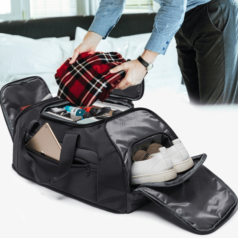 BANGE BG-7088 36L Luggage Backpack 15.6Inch Laptop Bag Travel Storage Bag Men Shoulder Bag