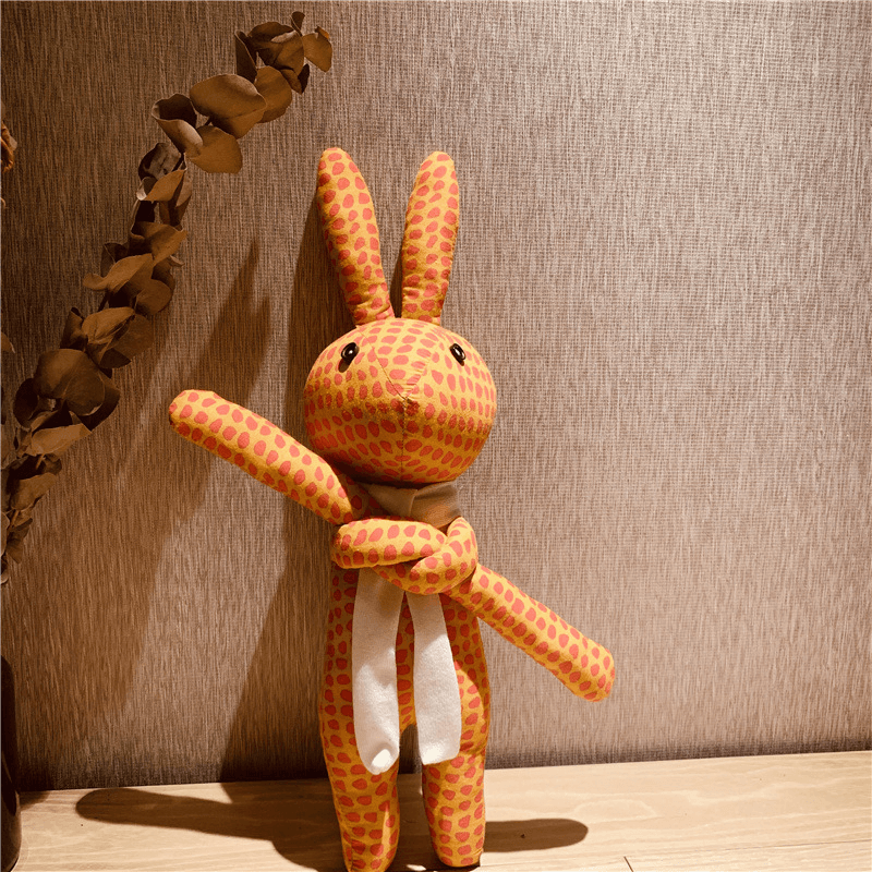 Cute Casual Tied Hand Rabbit Puppet Plush