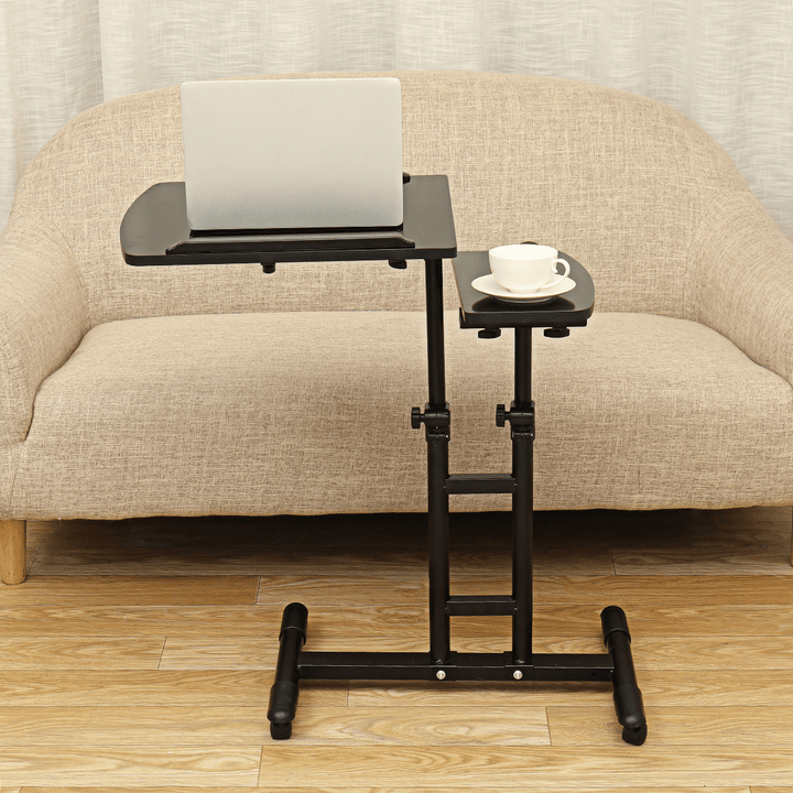 Folding Computer Desk Height Adjustable Portable Laptop Table Stand Lap Sofa Bed Tray