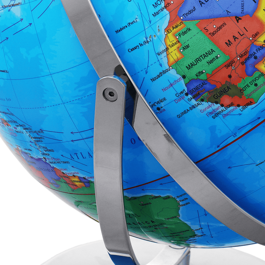 12Inch World Globe Students Teachers Geography Learning Desktop Earth