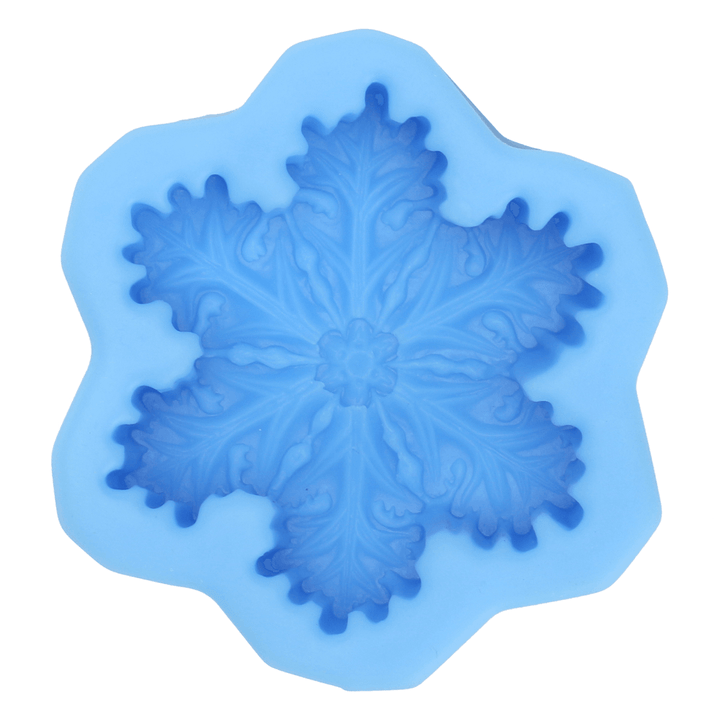 Christmas Snowflake Silicone Soap DIY Mold Handmade Candle Soap Mold 3D Mould Baking Mold