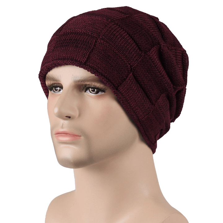 Men'S and Women'S Autumn and Winter Warm Woolen Hats