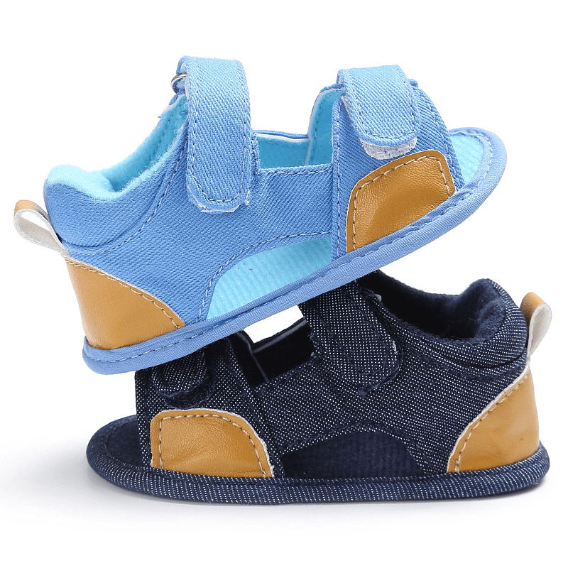 Denim Baby Velcro Sandals Toddler Shoes Baby Shoes