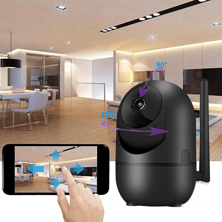 1080P HD Auto Track IP Camera P2P NAS RTSP ONVIF Surveillance Security Monitor Wifi Wireless Mini CCTV Indoor Camera