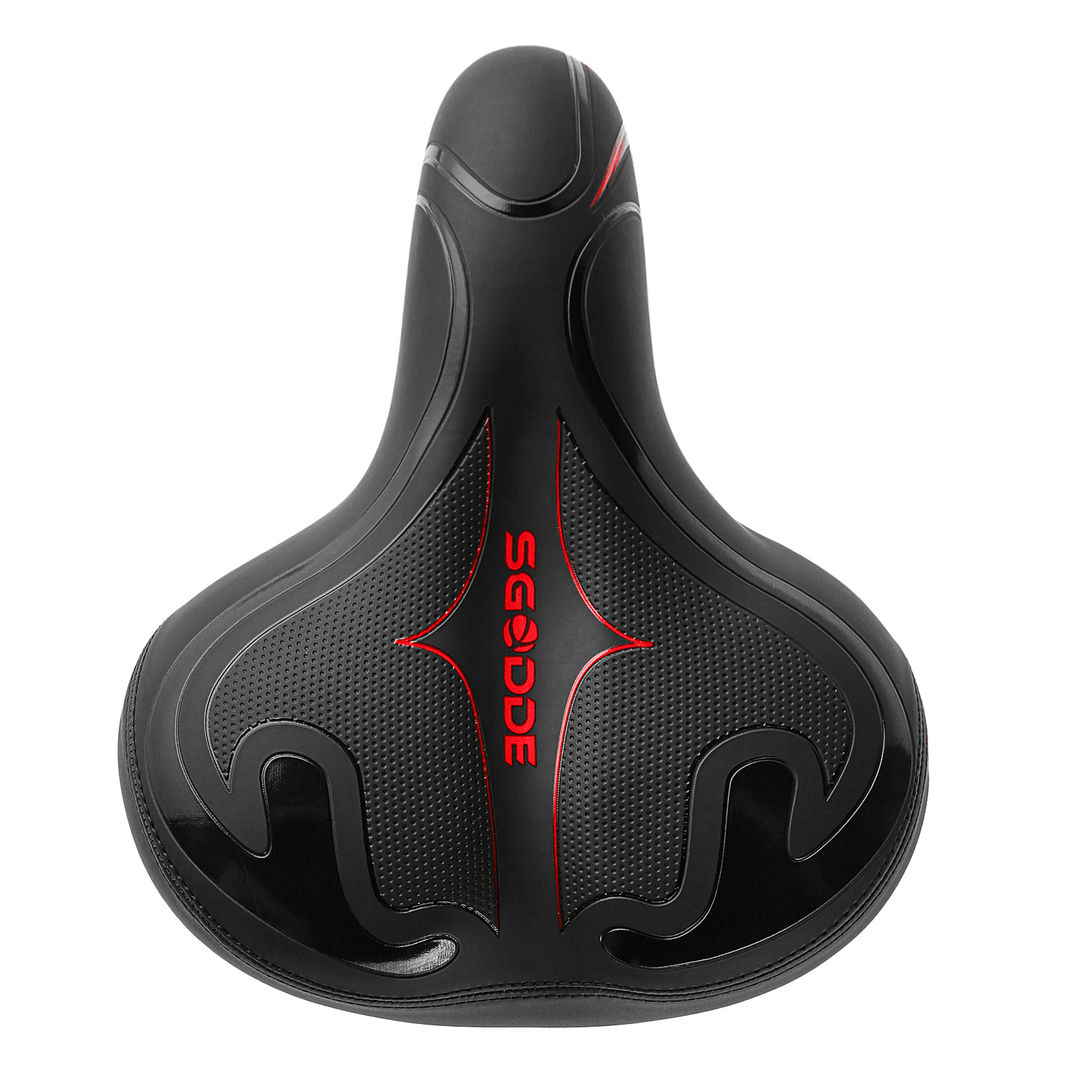 SGODDE Bicycle Saddle Soft Breathable Shock Absorption Waterproof Bike Cushion Seat for MIB Road Bike