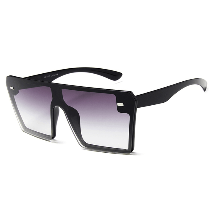 Female Big Box Colorful Mercury Sunglasses - MRSLM