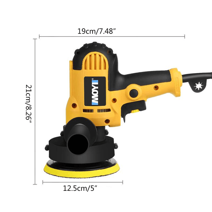 20Pcs 5" 700W Car Electric Polisher Polishing Tool Wax Machine Buffer Sander