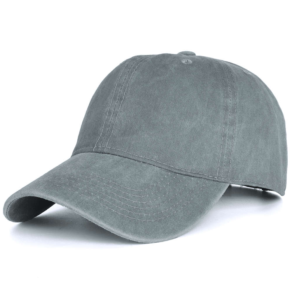 Washed Baseball Caps for Men and Women Outdoor Distressed Sun Hats Simple Caps