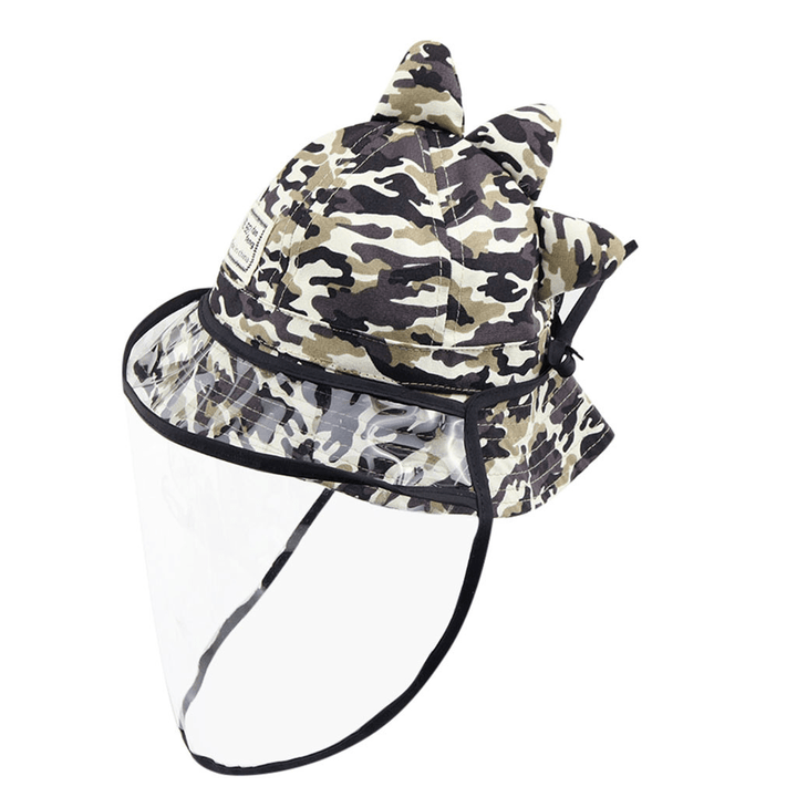 Camouflage Dinosaur Shape Protective Cap