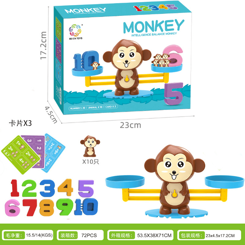 Digital Balance Scale Puzzle Board Game