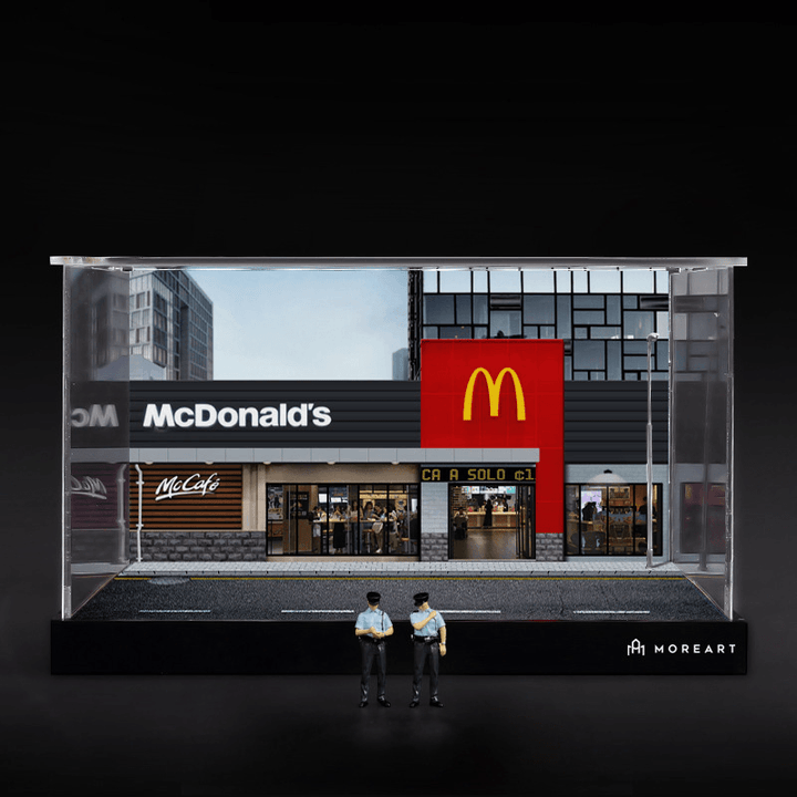 Mcdonald'S Scene Assembled Model with Lighting