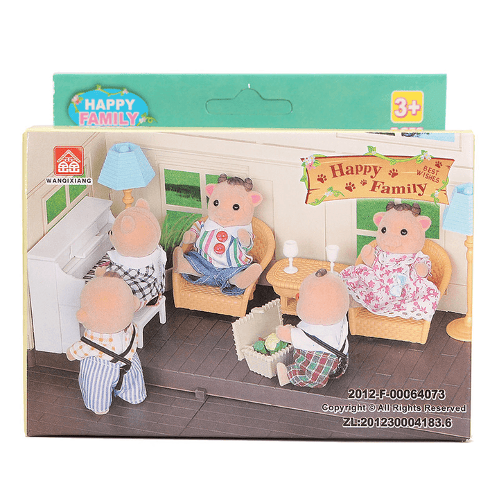 1:12 Simulation Sofa Piano Set Play House Props Dollhouse Creative DIY Material