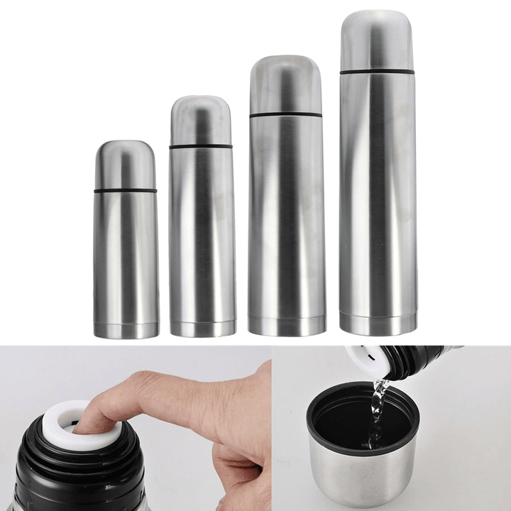 350/500/750/1000Ml Stainless Vacuum Cup Bottle Maintain Warm Travel Home Storage Warm Water Bottle