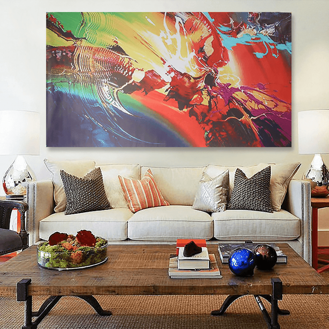 120X60Cm Abstract Ripple Canvas Art Print Oil Paintings Wall Picture Home Decor