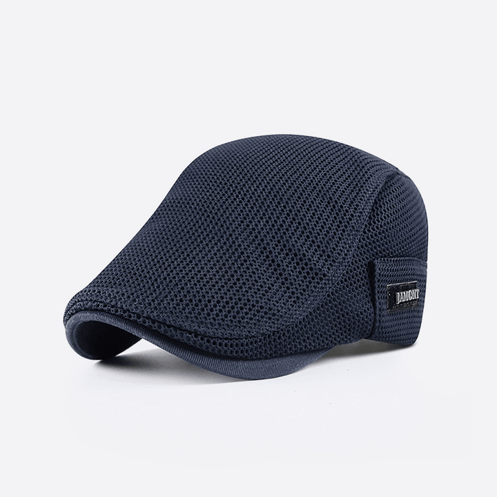 New Style Caps Men'S Mesh Breathable Beret Women'S