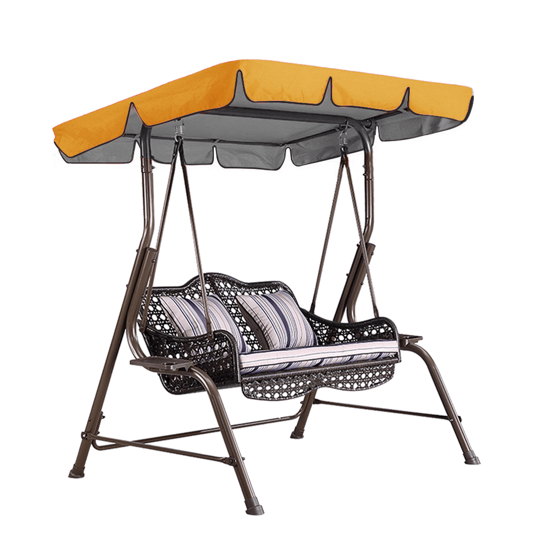 Waterproof Sunshade Swing Chair Hammock Canopy Garden Top Cover for Outdoor